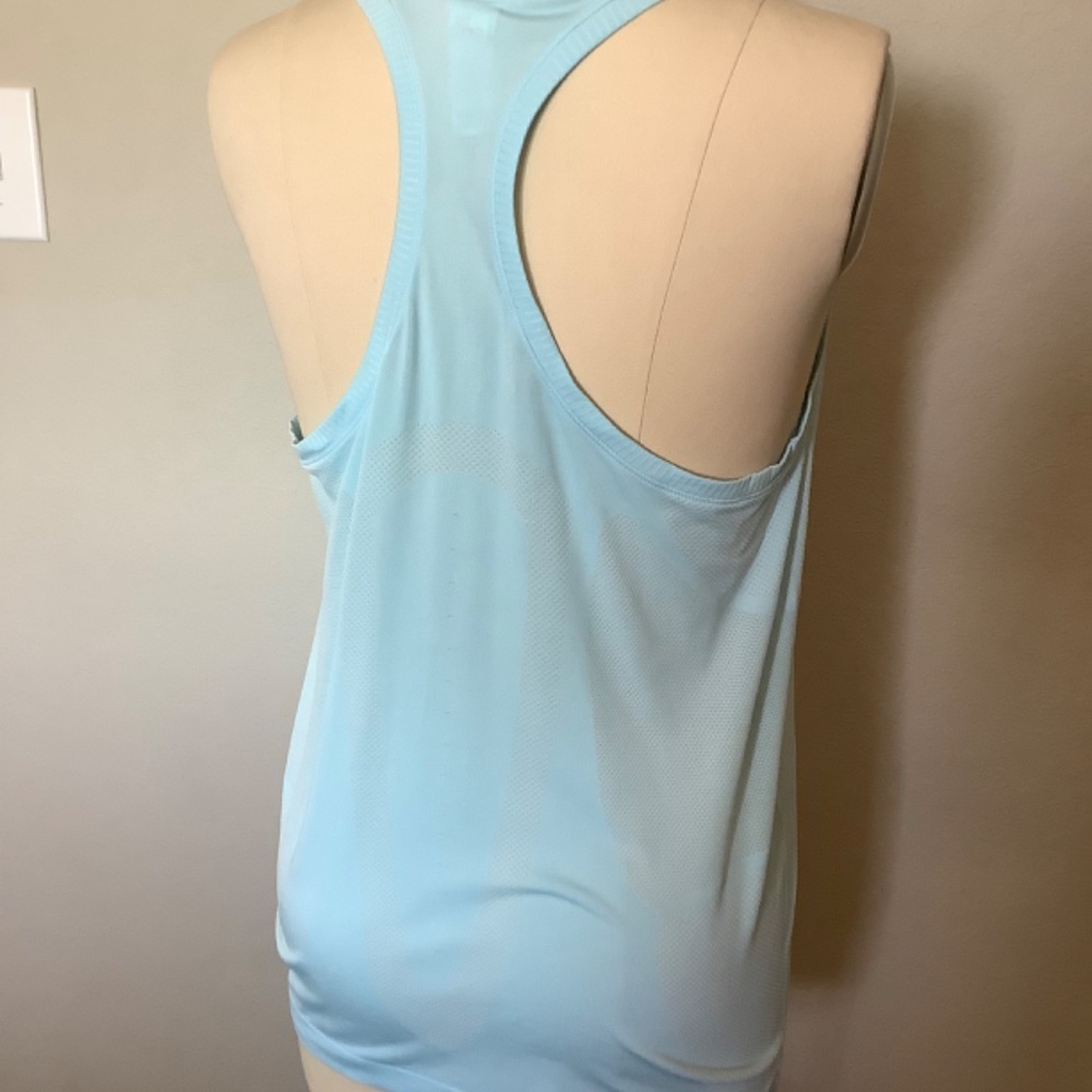 Lt blue racer back top (XL) - Picture 3 of 4